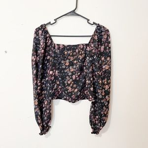 Abercrombie and Fitch floral blouse